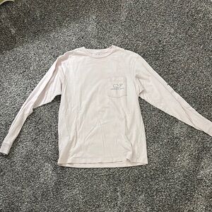 Kids Vineyard Vines Long Sleeve Shirt - Light Pink